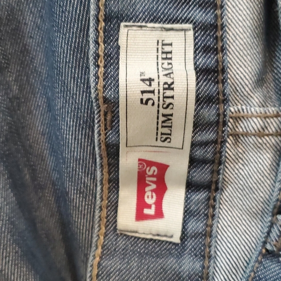 Levi's Rare 514 Women's Slim Straight Jeans 100% Cotten - Picture 4 of 7